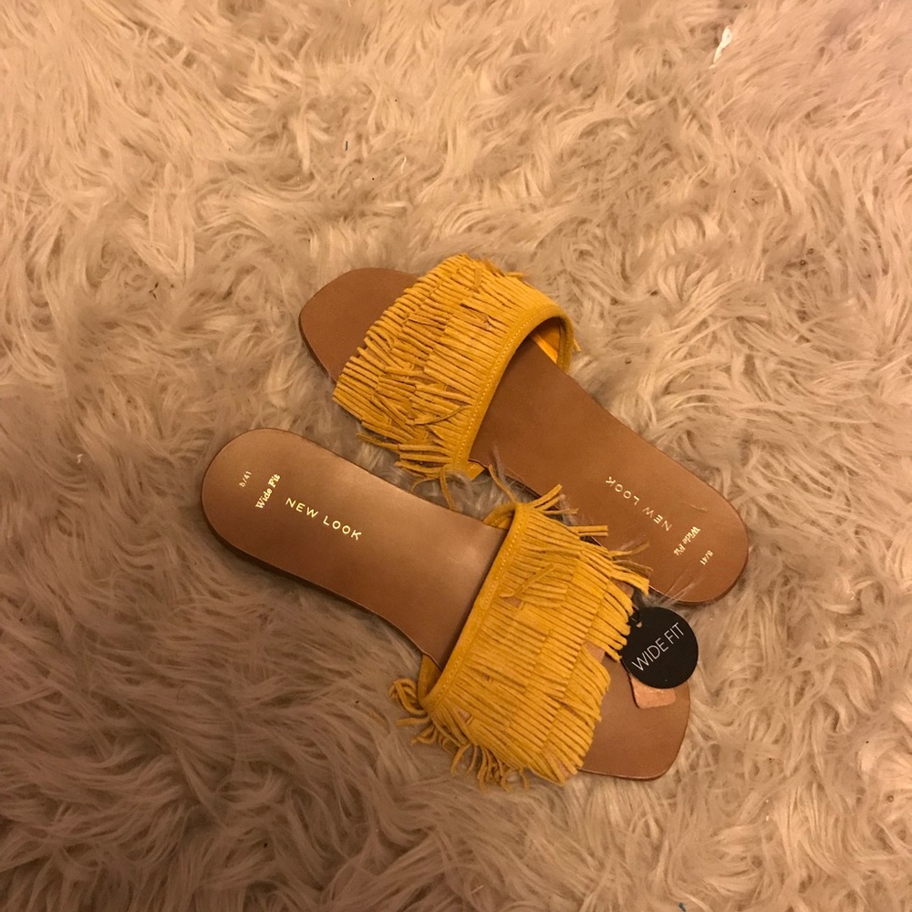 Mustard Fringe Slides